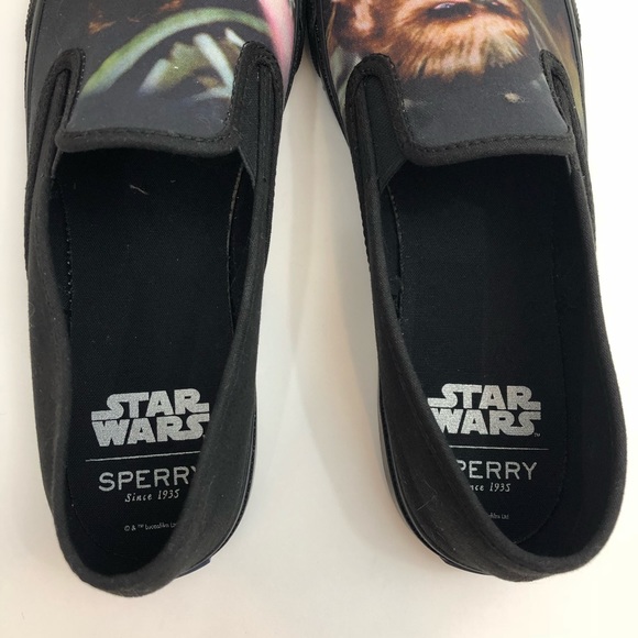 Sperry Star Wars NWOT Chewbacca Hans Solo Sneakers - Picture 5 of 8